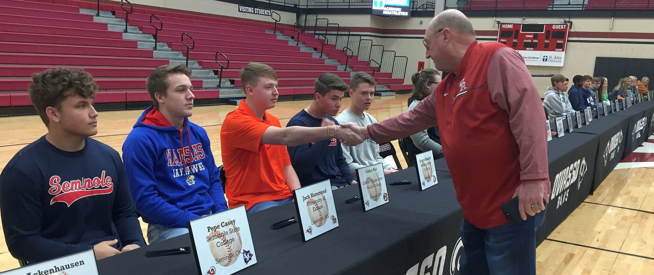 Owasso Signing Day Ceremony